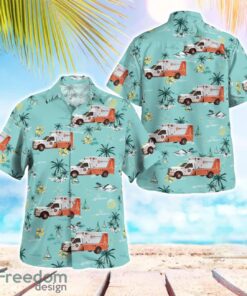 Jacksonville, Florida, Century Ambulance Service Aloha Hawaiian Shirt