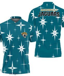 Jacksonville Jaguars Sparkle Pattern Polo Shirt Jacksonville Jaguars Sparkle Pattern Polo Shirt