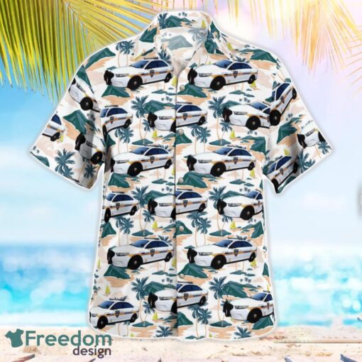 Jacksonville Sheriff's Office (JSO) Ford Police Interceptor Hawaiian Shirt Beach Summer Shirt Product Photo 2