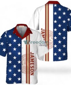 Jameson Fourth Of July Tropical Hawaiian Shirt