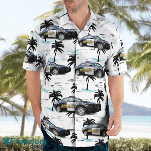 Jasper County MO Sheriff 3D Hawaiian Shirt Product Photo 4