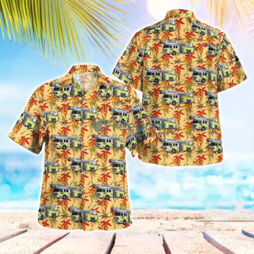 Jeffersontown Fire Department, Kentucky Hawaiian Shirt Gift For Summer Vacation Product Photo 1