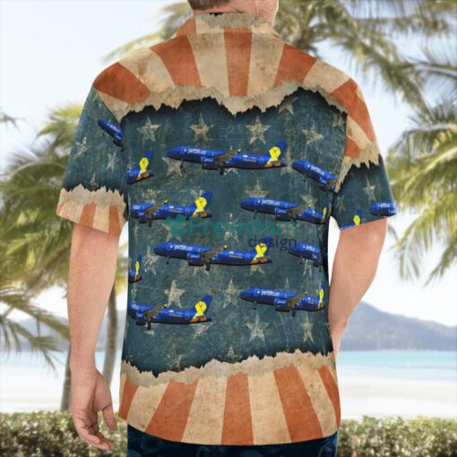 JetBlue Airways Airbus A320-232 ''Veterans'' Hawaiian Shirt Gift For Summer Vacation Product Photo 4