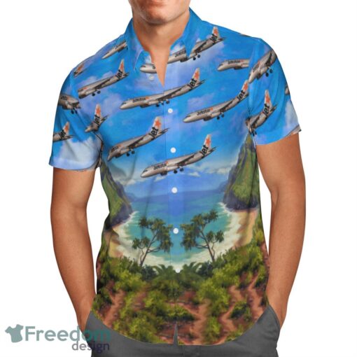 Jetstar Airbus A320-200 Summer Hawaiian Shirt Product Photo 2