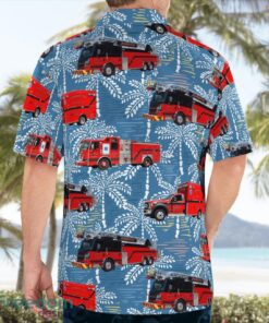 Johnston, Rhode Island, Johnston Fire Department Hawaiian Shirt Men Women Beach Shirt Product Photo 2