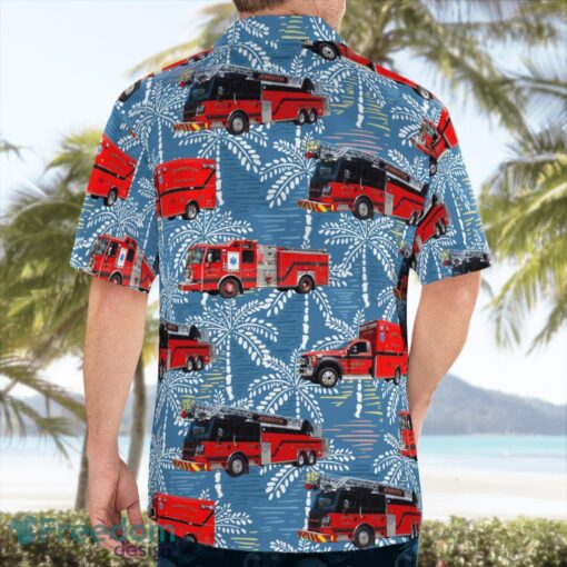 Johnston, Rhode Island, Johnston Fire Department Hawaiian Shirt Men Women Beach Shirt Product Photo 2