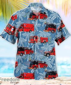 Johnston, Rhode Island, Johnston Fire Department Hawaiian Shirt Men Women Beach Shirt Product Photo 3