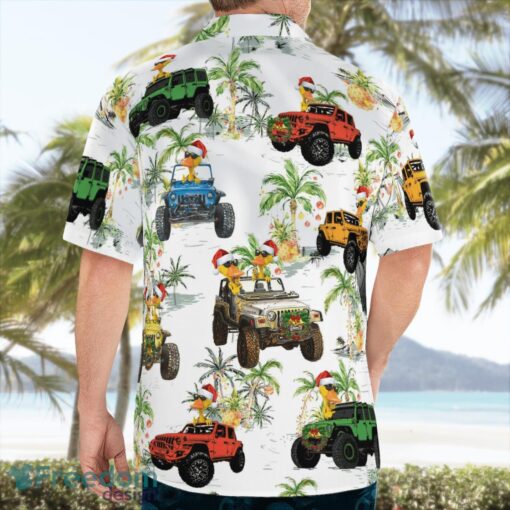 Jp Duck Christmas 3D Summer Aloha Hawaiian Shirt Product Photo 2