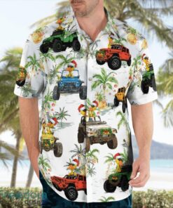 Jp Duck Christmas 3D Summer Aloha Hawaiian Shirt Product Photo 4