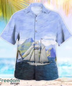 J.R. Tolkien (schooner) Hawaiian Shirt Beach Summer Shirt Product Photo 2