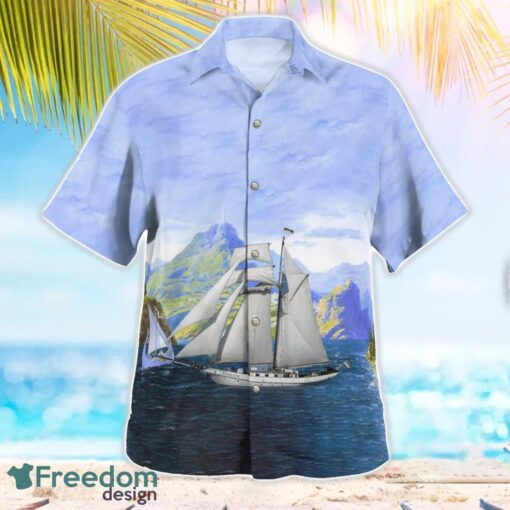 J.R. Tolkien (schooner) Hawaiian Shirt Beach Summer Shirt Product Photo 2