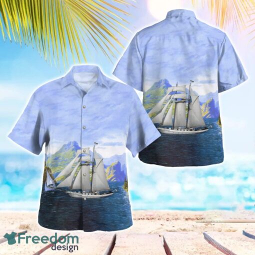 J.R. Tolkien (schooner) Hawaiian Shirt Beach Summer Shirt Product Photo 1