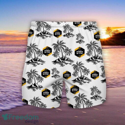 Jumbo Visma Hawaiian Shirt And Shorts Beach Lover Gift Hawaii Shirt For Men And Women Product Photo 2