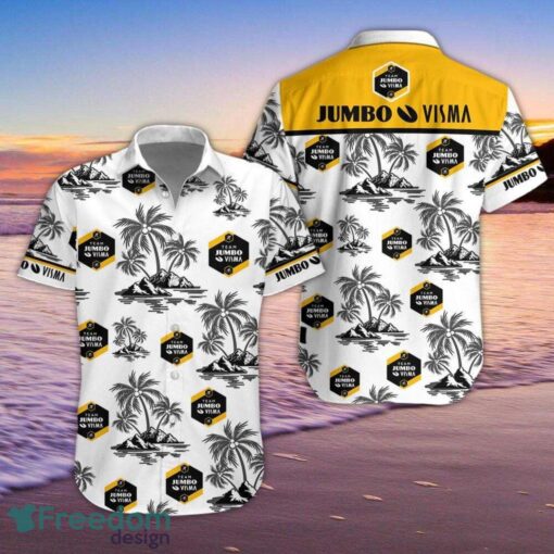 Jumbo Visma Hawaiian Shirt And Shorts Beach Lover Gift Hawaii Shirt For Men And Women Product Photo 1