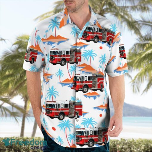 Junaluska Fire Department Beach Hawaiian Shirt Summer Gift Product Photo 3