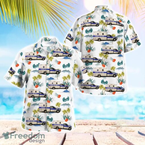 Kansas, Atchison County EMS Hawaiian Shirt Men Women Beach Shirt Product Photo 1