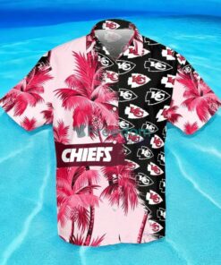 Kansas City Chiefs 3D Flower Hibiscus Hawaiian Shirt Kansas City Chiefs 3D Flower Hibiscus Hawaiian Shirt