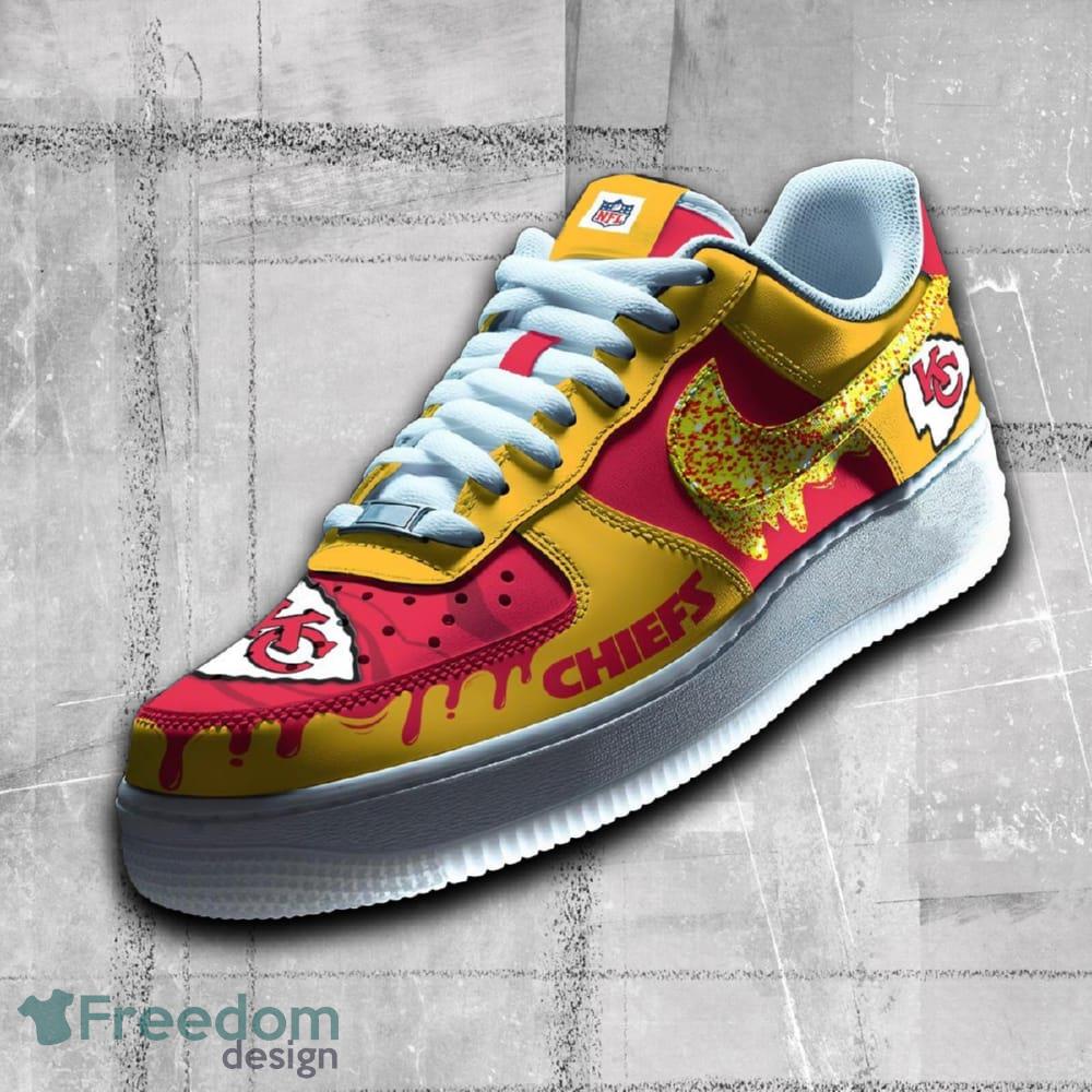 Kansas City Chiefs NFL Sparkling AF1 Shoes Impression All Over Print Gift Air Force 1 Sneaker image Kansas City Chiefs NFL Sparkling AF1 Shoes Impression All Over Print Gift Air Force 1 Sneaker - Kansas City Chiefs NFL Sparkling AF1 Shoes Impression All Over Print Gift Air Force 1 Sneaker