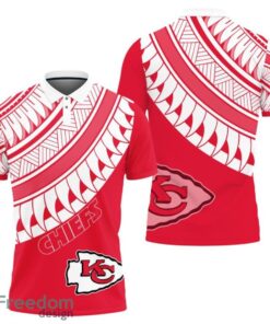 Kansas City Chiefs Polynesian Pattern Polo Shirt Kansas City Chiefs Polynesian Pattern Polo Shirt