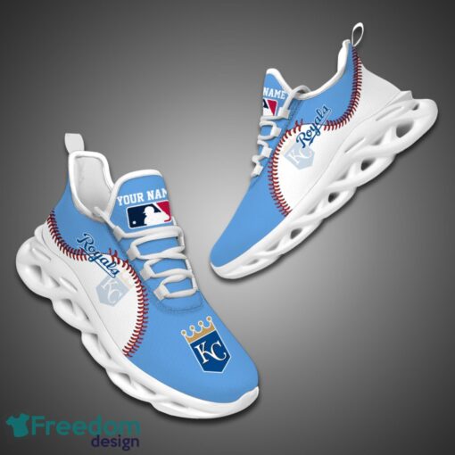 Kansas City Royals MLB Personalized Name Max Soul Shoes New Gift Product Photo 3