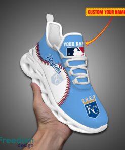 Kansas City Royals MLB Personalized Name Max Soul Shoes New Gift Product Photo 1