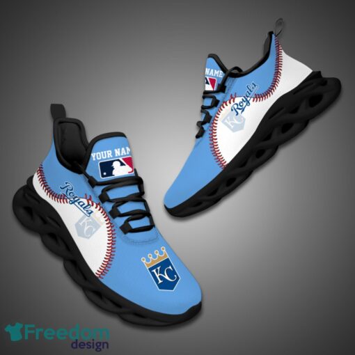 Kansas City Royals MLB Personalized Name Max Soul Shoes New Gift Product Photo 4