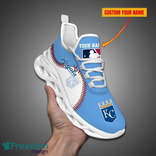 Kansas City Royals MLB Personalized Name Max Soul Shoes New Gift Product Photo 1