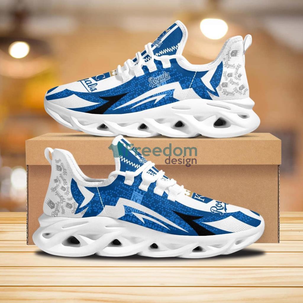 Kansas City Royals Symbol Geometric Pattern Max Soul Shoes New Sneaker image Kansas City Royals Symbol Geometric Pattern Max Soul Shoes New Sneaker Product Photo 1