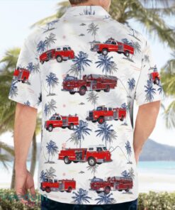 Kansas, Dodge City Fire Department – Former Apparatus Beach Hawaiian Shirt Product Photo 2