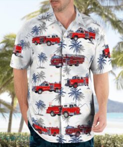 Kansas, Dodge City Fire Department – Former Apparatus Beach Hawaiian Shirt Product Photo 4