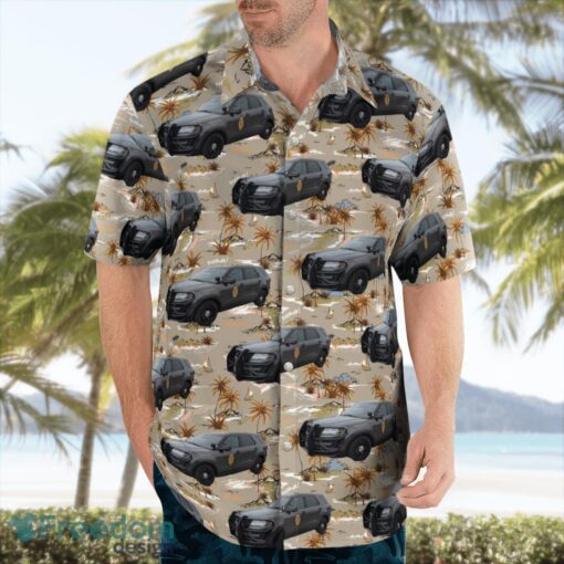 Kansas Highway Patrol Ford Police Interceptor Utility Hawaiian Shirt Beach Summer Shirt Product Photo 3