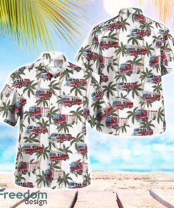 Kansas, Iola Fire Department Hawaiian Shirt Summer Beach Shirt