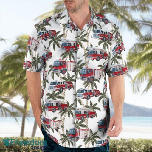 Kansas, Iola Fire Department Hawaiian Shirt Summer Beach Shirt Product Photo 4