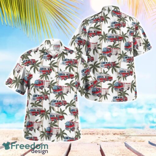 Kansas, Iola Fire Department Hawaiian Shirt Summer Beach Shirt Product Photo 1