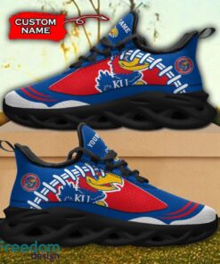 Kansas Jayhawks NCAA Max Soul Shoes Big Logo And Custom Name Sneakers For Men Women Product Photo 1