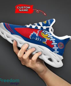 Kansas Jayhawks NCAA Max Soul Shoes Big Logo And Custom Name Sneakers For Men Women Product Photo 5