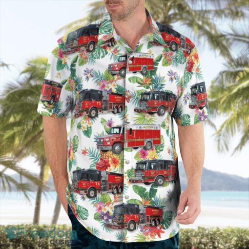 Kansas McPherson Fire Department Hawaiian Shirt Summer Beach Gift Product Photo 3