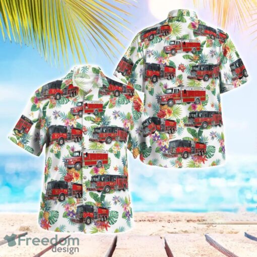 Kansas McPherson Fire Department Hawaiian Shirt Summer Beach Gift Product Photo 1