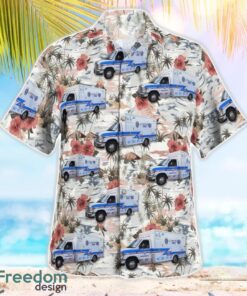 Kansas Sedgwick County EMS Tropical 3D Hawaiian Shirt Gift For Summer Product Photo 2