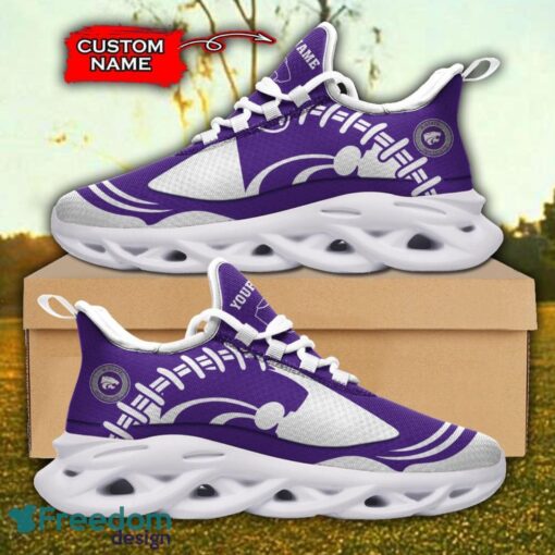 Kansas State Wildcats NCAA Max Soul Shoes Big Logo And Custom Name Sneakers For Men Women Product Photo 2