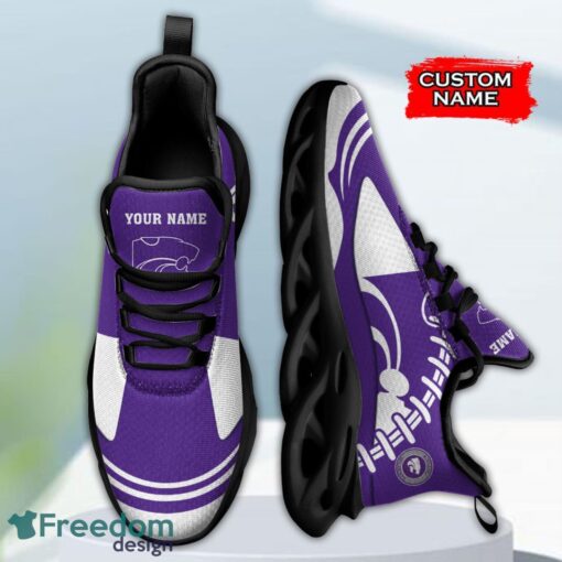 Kansas State Wildcats NCAA Max Soul Shoes Big Logo And Custom Name Sneakers For Men Women Product Photo 3