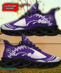 Kansas State Wildcats NCAA Max Soul Shoes Big Logo And Custom Name Sneakers For Men Women