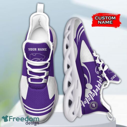 Kansas State Wildcats NCAA Max Soul Shoes Big Logo And Custom Name Sneakers For Men Women Product Photo 4