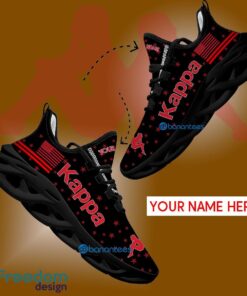 Kappa Running Sneaker Vibe Custom Name Gift Max Soul Shoes USA Flag Star New For Fans - Kappa Running Shoes New Trending Personalized Photo 1