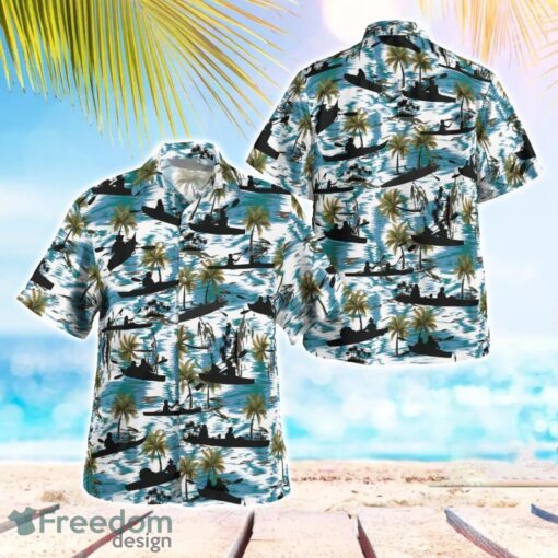 Kayaking Hawaiian Shirt Beach Shirt Summer Holiday Gift Product Photo 1