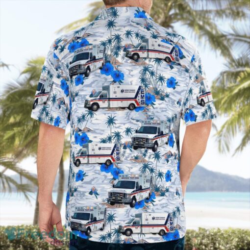 Keener Township EMS Beach Hawaiian Shirt Summer Gift Product Photo 2