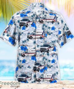 Keener Township EMS Beach Hawaiian Shirt Summer Gift Product Photo 3