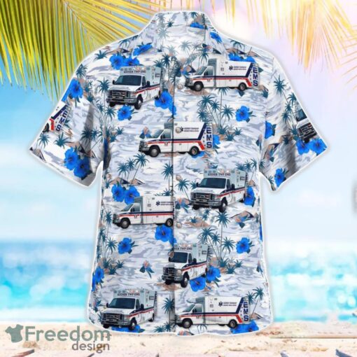 Keener Township EMS Beach Hawaiian Shirt Summer Gift Product Photo 3