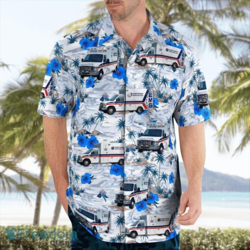 Keener Township EMS Beach Hawaiian Shirt Summer Gift Product Photo 4