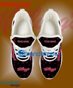 Kellogg’s Chunky Sneaker Inspiration Custom Name Gift Max Soul Shoes USA Flag Star New For Fans - Kellogg’s Running Shoes New Trending Personalized Photo 2